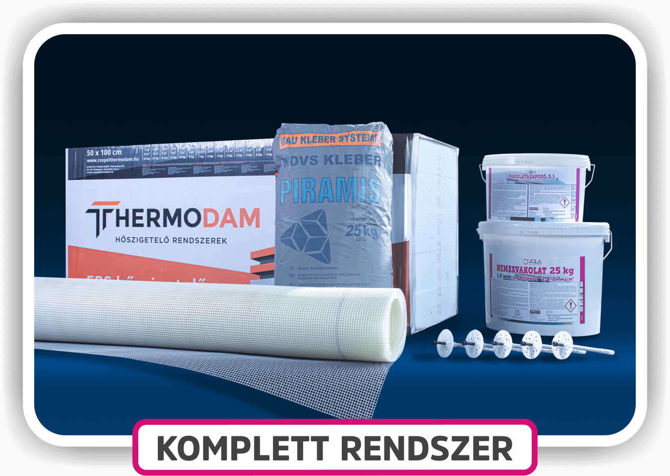 Árak megizzasztva - Komplett rendszer kép