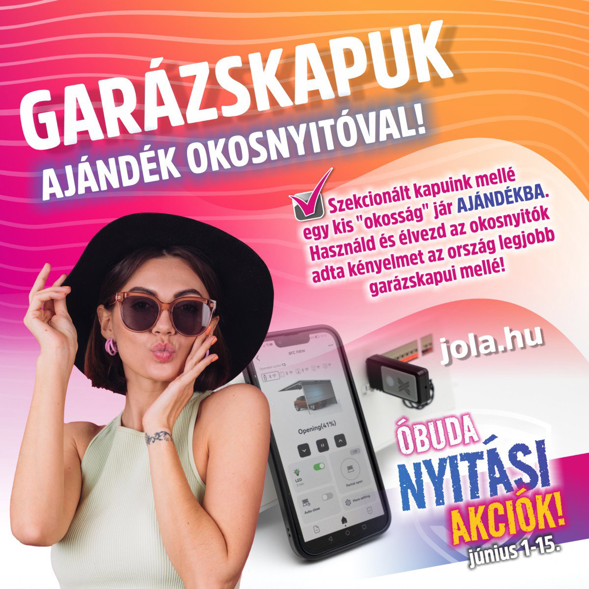 Óbudai garázskapu akció! Óbudai garázskapu akció!