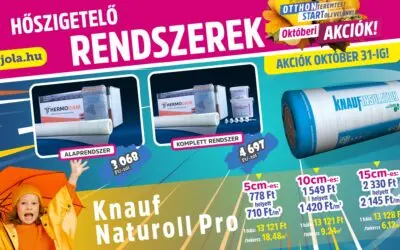 Októberi hőszigetelés akciók!